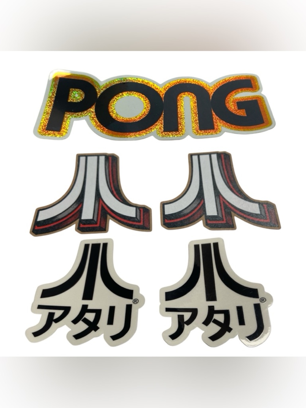 Atari & Pong Video Game Stickers‎ New